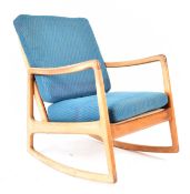 OLE WANSCHER FOR FRANCE & SONS - MODEL FD-120 - ROCKING CHAIR
