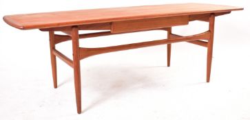 OREBRO - MID CENTURY SCANDINAVIAN 1960S TEAK COFFEE TABLE