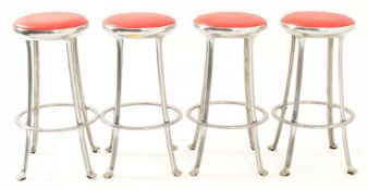 JOAN CASAS ORTINEZ X INDESCASA - FOUR VINTAGE BAR STOOLS
