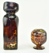 MICHAEL HARRIS FOR MDINA - TWO STUDIO ART GLASS VASES