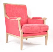 ROCHE BOBOIS - CONTEMPORARY BERGERE FAUTEUIL ARMCHAIR