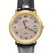 JUNGHANS GENTLEMANS GOLD PLATED WRISTWATCH