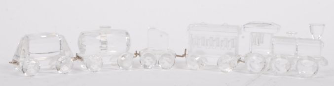20TH CENTURY SWAROVSKI CYRSTAL TRAIN LOCOMOTIVE