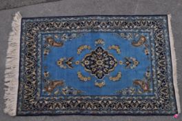 CENTRAL PERSIAN QOM FLOOR RUG