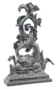 19TH CENTURY MALTESE DOLPHIN CAST IRON DOORSTOP