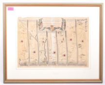 17TH CENTURY JOHN OGILBY (1600-1676) MAP