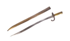 19TH CENTURY FRENCH CHASSEPOT RIFLE BAYONET