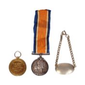 WWI FIRST WORLD WAR MEDAL PAIR - ROYAL ARTILLERY GUNNER