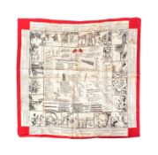 19TH CENTURY FULTON'S MILITARY HANDKERCHEIF