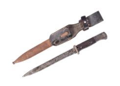 WWII SECOND WORLD WAR GERMAN MAUSER RIFLE K-98 BAYONET