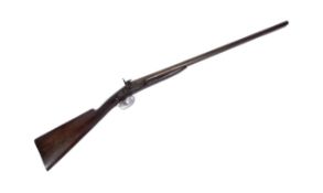 19TH CENTURY 12 BORE SIDE-BY-SIDE SHOTGUN BY NEEDHAM OF BIRMINGHAM