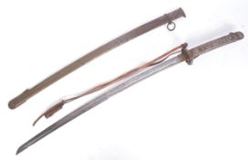 LATE SECOND WORLD WAR JAPANESE KATANA / GUNTO SWORD