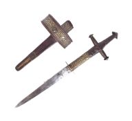 EARLY 20TH CENTURY TUAREG ARM DAGGER