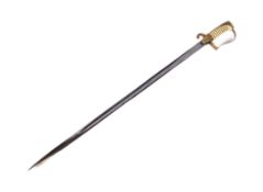 20TH CENTURY REPLICA OF A BRITISH 1805 PATTERN NAVAL SWORD