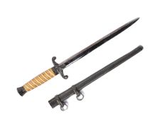 WWII SECOND WORLD WAR STYLE GERMAN ARMY OFFICER'S DAGGER