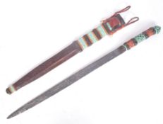EAST AFRICAN MAASAI PEOPLE SEME / MACHETE