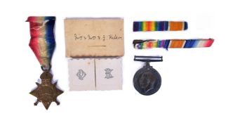 WWI FIRST WORLD WAR MEDALS - SOMERSET LIGHT INFANTRY