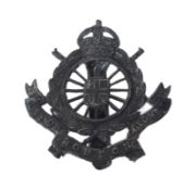 WWI FIRST WORLD WAR BRITISH LONDON DIVISION CYCLIST COMPANY CAP BADGE