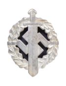 WWII SECOND WORLD WAR GERMAN THIRD REICH SA SPORTS BADGE