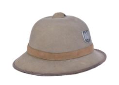 WWII SECOND WORLD WAR GERMAN AFRICA CORPS PITH HELMET