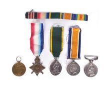 WWI FIRST WORLD WAR MEDAL GROUP INC. MILITARY MEDAL - RAMC