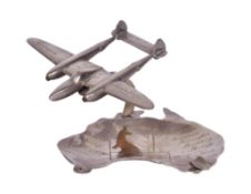 WWII SECOND WORLD WAR - HMS IMPLACABLE VJ-DAY ASHTRAY