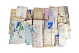 WWII SECOND WORLD WAR RAF ROYAL AIR FORCE MAPS