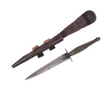 WWII SECOND WORLD WAR FAIRBAIRN SYKES 2ND PATTERN DAGGER