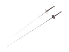 TWO 19TH CENTURY RAPIER STYLE SWORDS