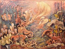 OLGA MIKSCHE (B.1942) - DUSK DIVE - GRENADA