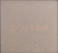 JAMES LEE BYARS (1932 - 1997) - 1,000,000 DOLLAR