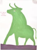 DAVID SHRIGLEY (B. 1968) - (I WILL NOT FIGHT) ANIMAL SERIES - 2020