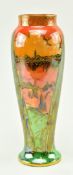 ROYAL WORCESTER CROWNWARE - VINTAGE LUSTRE CERAMIC VASE