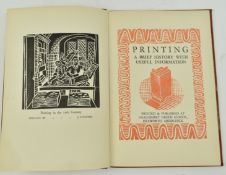 WOODCUT & LINOCUT INTEREST - TWO ILLUSTRATION BOOKS