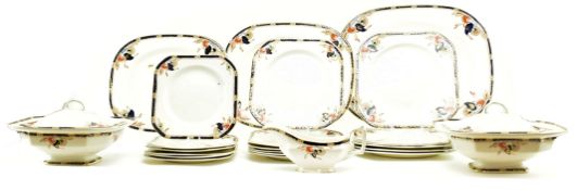 AUCKLAND - 20TH CENTURY GLOBE POTTERY CO. DINNER SERVICE