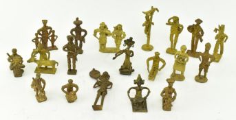 COLLECTION OF TWENTY 20TH CENTURY DHOKRA