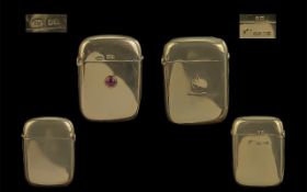 Antique Pair of Top Quality 18ct Gold Ve