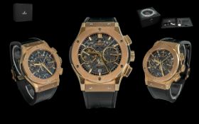 A Hublot Classic Fusion King Gold Automa