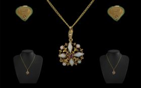 Victorian Period - Superb 9ct Gold Open-