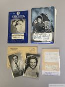 Collection of handbooks Football Favourites, Annuals, etc., some foreign interest, some autographed