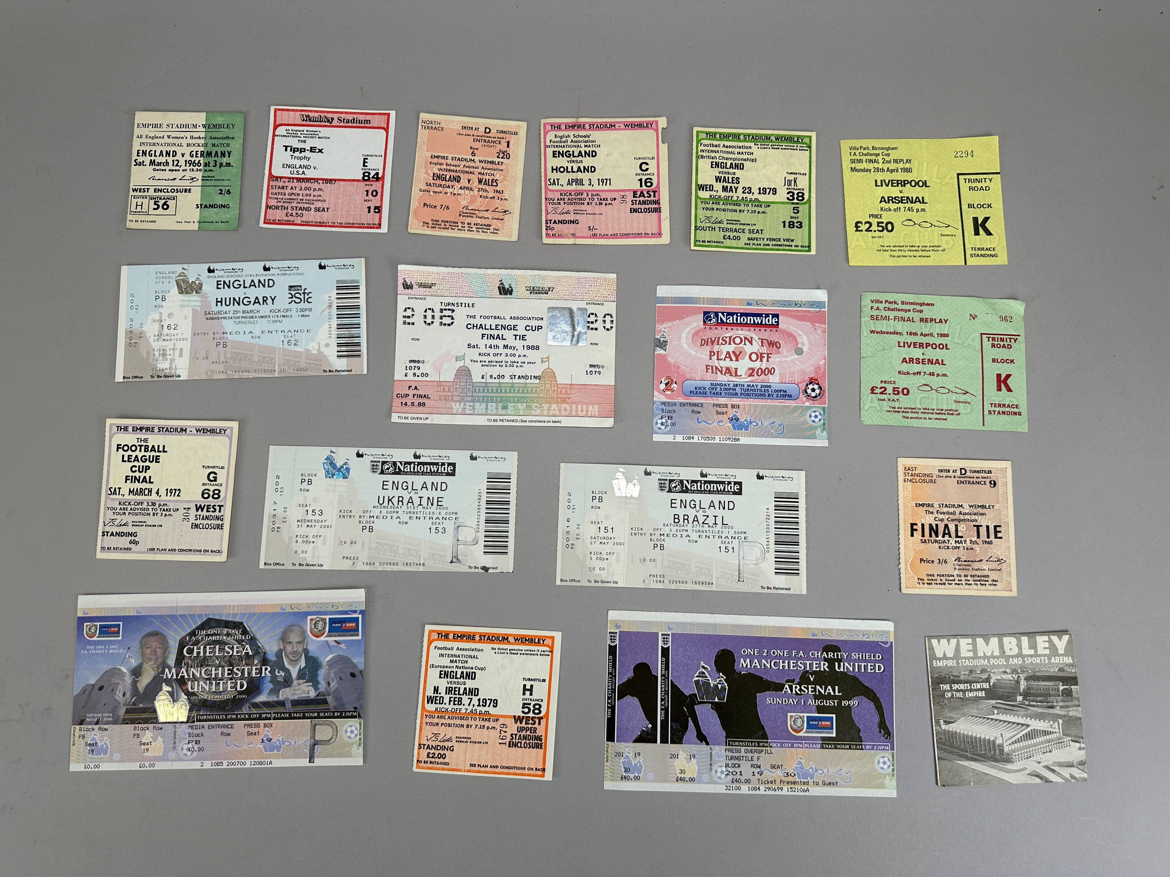 Football selection includes tickets, reviews, etc., - Image 4 of 5