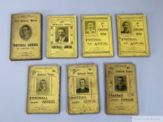 Athletic News annuals complete run 1900-01 to 1913-14,