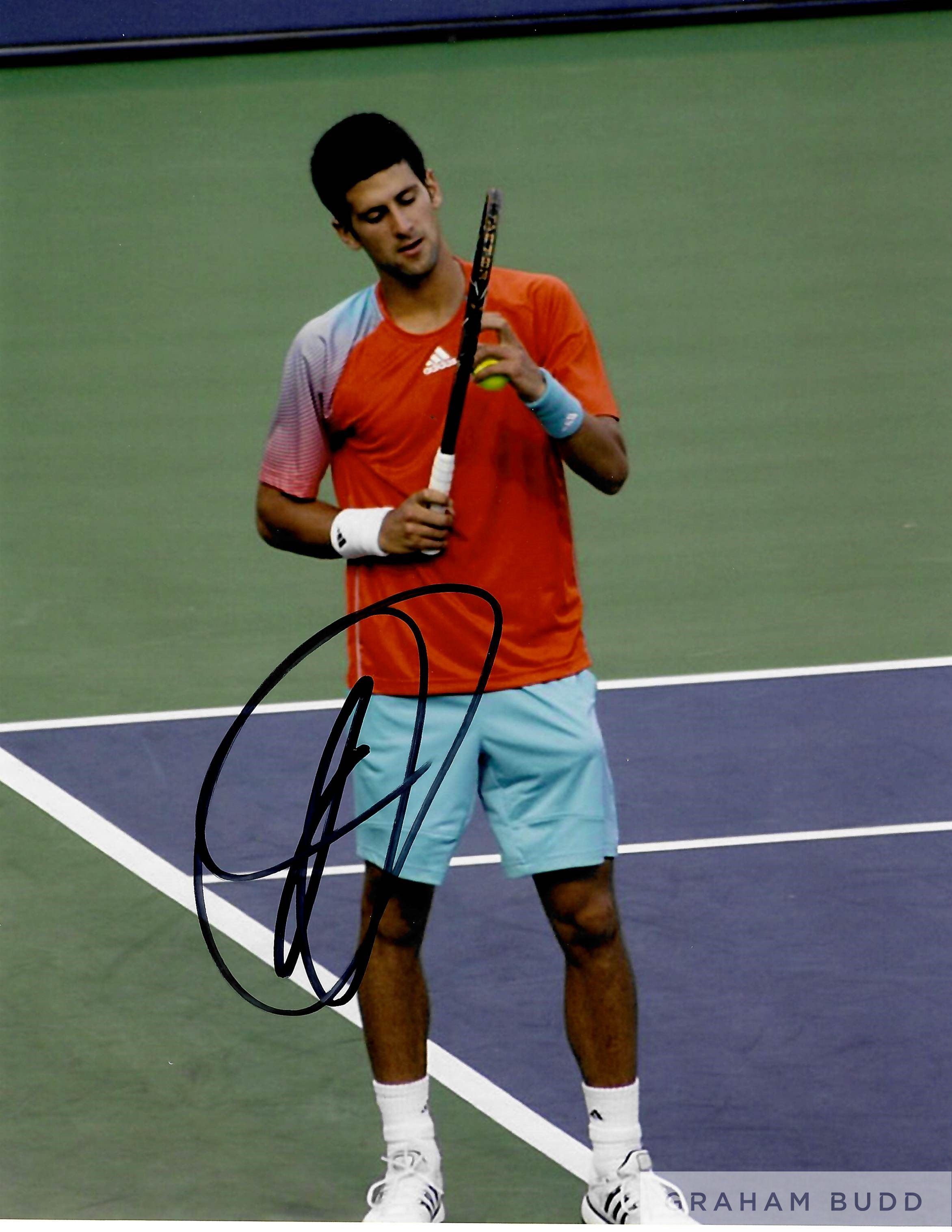 Novak Djokovic (Serbia) signed Australian Open tennis collection (2023 Champion), - Image 2 of 2