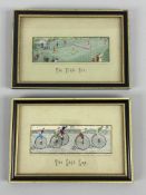Two Victorian silk Stevengraphs