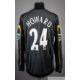 Tim Howard black and yellow No.24 Everton goalkeepers jersey, 2006-07 - Image 2 of 2