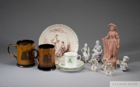 A quantity of Tennis related porcelain