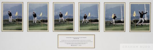 Lawrence Levy, Tom Watson Chips In on 17th Hole, U.S. Open 1982