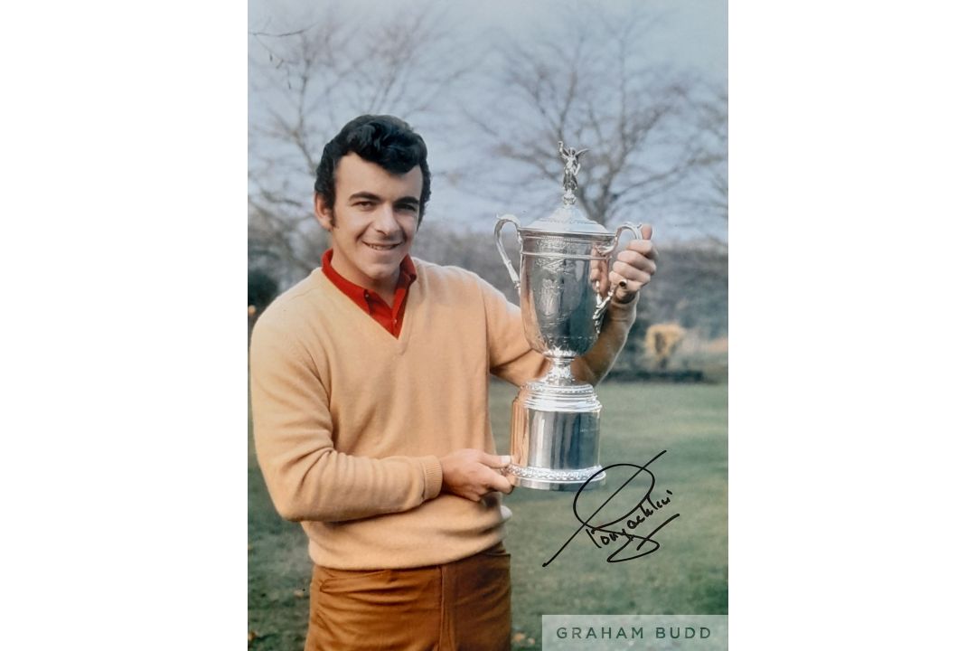 Golf: three signed photographs of golfing legends A. Palmer, E. Els & T. Jacklin - Image 3 of 3