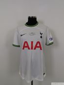 Wilson Palacios signed Tottenham Hotspur no.12 shirt Spurs Charity XI v Celebrity Invitational XI
