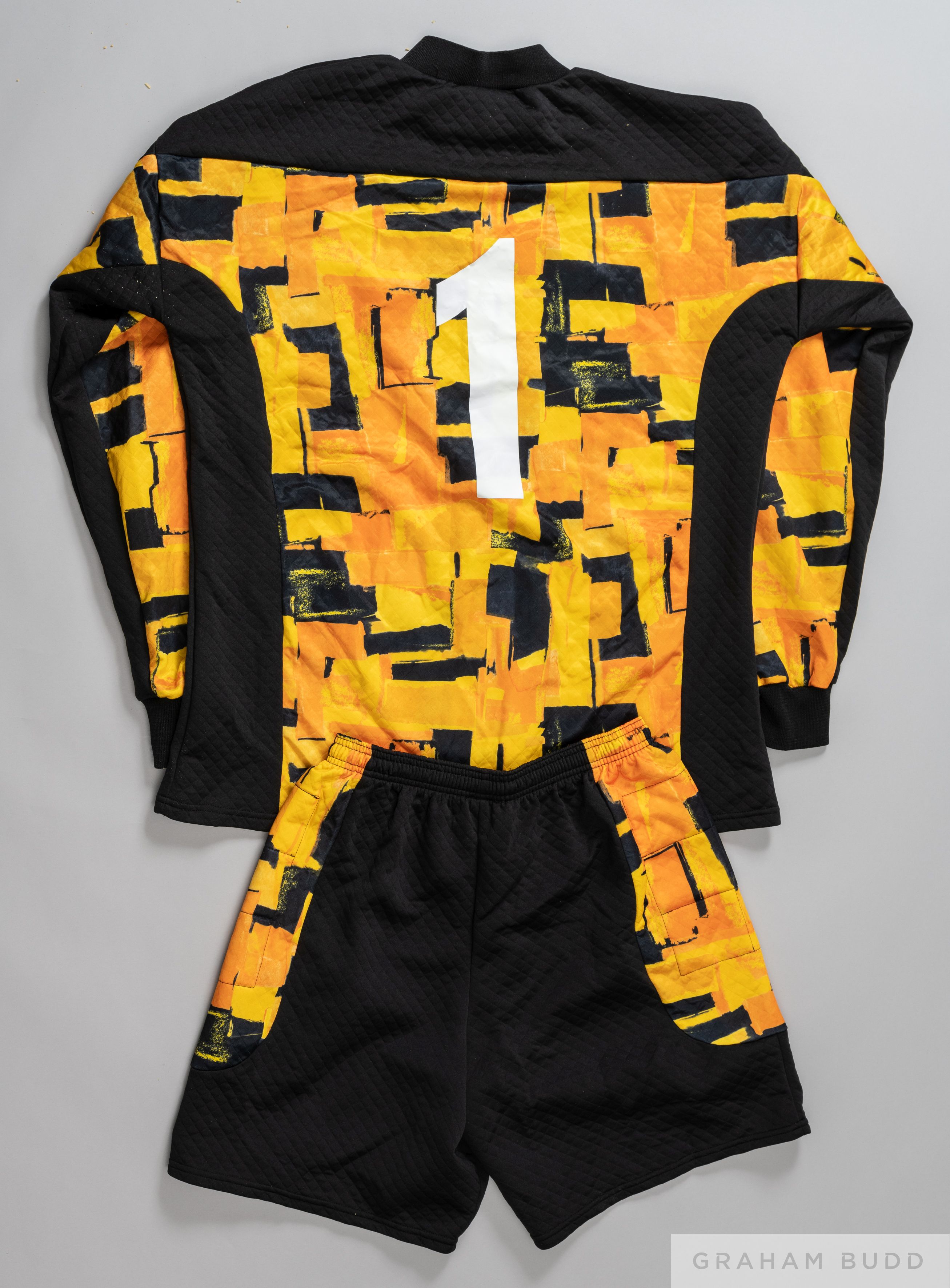 Maik Taylor orange and black Northern Ireland No.1 full Kit - Image 2 of 2